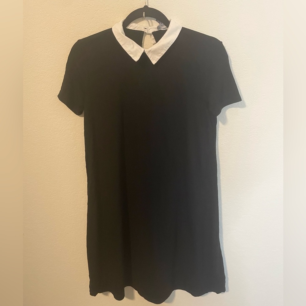 FOREVER 21 Wednesday Adams Dress with White Collar